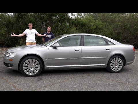 Видео: Audi A8L W12 2005 года, это ультра-роскошь дешевле 30 000$