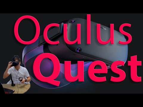 Видео: Oculus Quest | Обзор и распаковка | Первый тест Oculus Link
