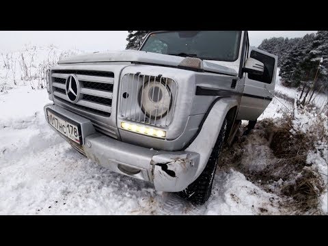 Видео: Стоковый Гелентваген против Лексуса. Offroad battle. Гелик пострадал