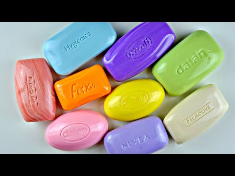 Видео: ASMR SOAP | Soap carving | Satisfying video | No talking | Резка сухого мыла АСМР|