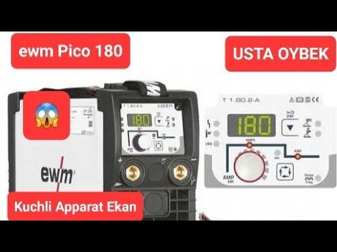 Видео: ewm Pico 180 Svarka Apparat Daxshat😱😱25 января 2024 г.