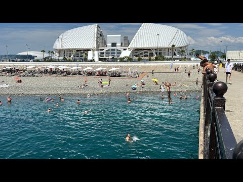 Видео: ШОК ЦЕНЫ В СОЧИ / ИМЕРЕТИНКА / ПЛЯЖ 🏝️ БОГАТЫРЬ / Сириус