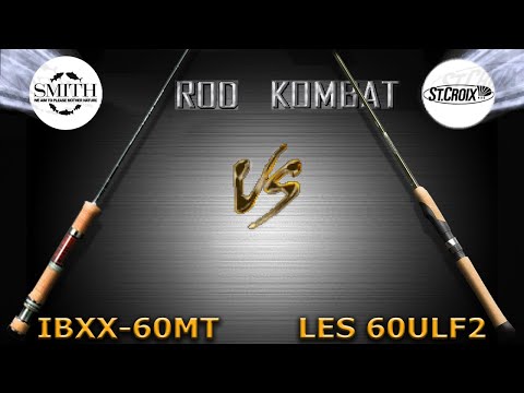 Видео: Смит Против Кроя. Соревновательный тест на рыбалке. Smith Interboron IBXX-60MT VS St.Croix LES60ULF2
