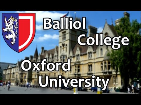Видео: 26. Бэллиол Колледж, Оксфордский Университет. Balliol College, Oxford University. OxfordInside