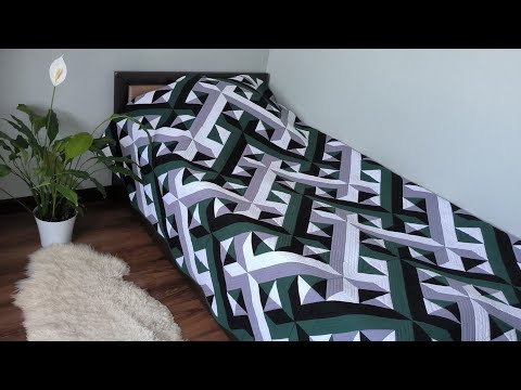 Видео: Пошив пледа с 3D эффектом. Как простегать плед на бытовой швейной машине.