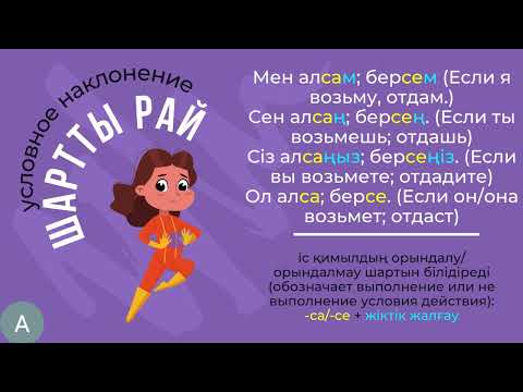 Видео: Етістіктің райлары (Наклонение глагола)