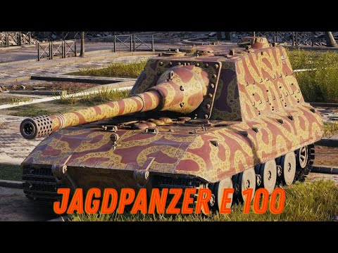 Видео: Jagdpanzer E 100 - ЕЙ ПЛОХО!   #jagdpanzere100  #миртанков