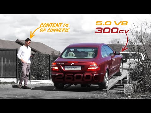 Видео: Купил сломанный CLK500 за 2600 €. EP01 (РУССКИЕ СУБТИТРЫ)