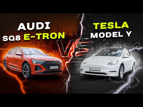 Видео: Audi SQ8 E-TRON проти TESLA Model Y