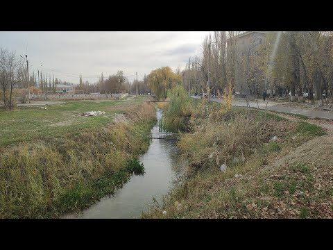 Видео: Тараз(Джамбул) Полный обзор 7-го микрорайона. 17 ноября 2023г.