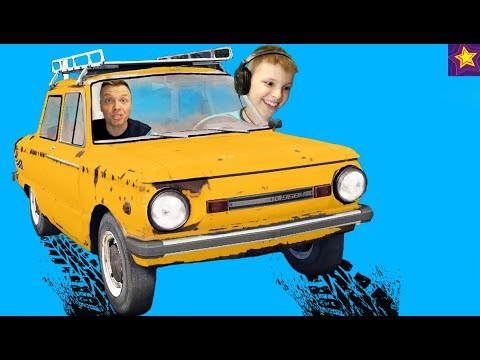 Видео: Наш ЗАПОРОЖЕЦ едет к БАБУШКЕ!!! ПОСПОРИЛИ на ПРОХОДИМОСТЬ в Mudrunner