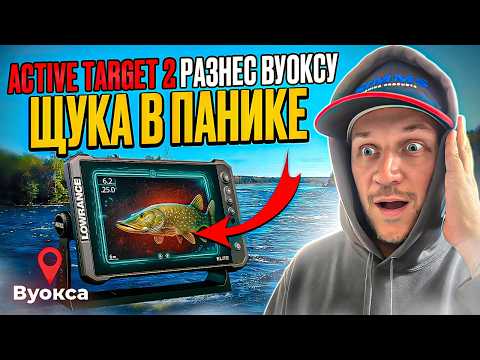 Видео: Щука в прямом эфире: Active Target 2 показал всё!
