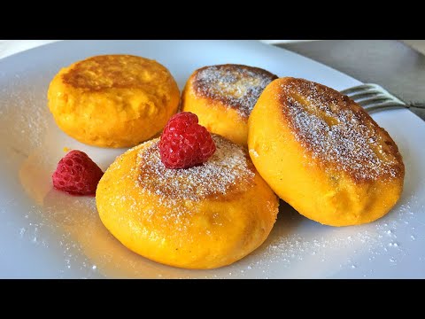 Видео: СЫРНИКИ С ТЫКВОЙ И ТВОРОГОМ | Нежные сырники Без Манки