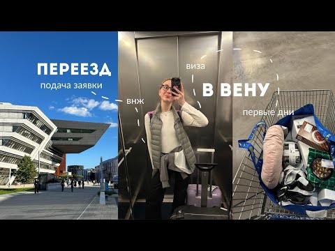 Видео: мой переезд в Вену | магистратура, сборы документов и первые дни