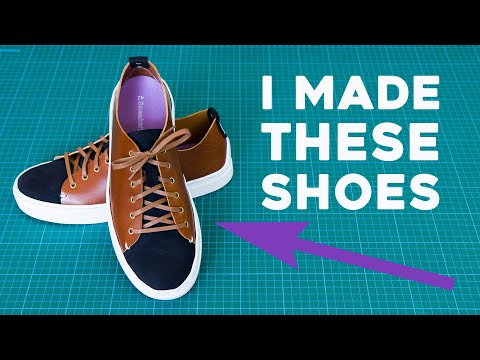 Видео: Простое изготовление обуви: как сделать кожаную обувь с помощью SneakerKit