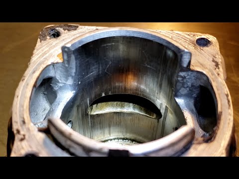 Видео: Davidwyby перенёс проект Jonsered 2159/357xp *Часть 3*. Исследование внутреннего устройства цилин...