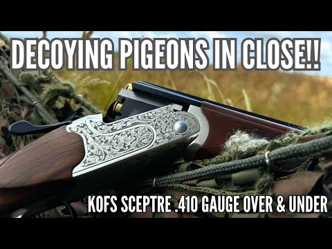 Видео: Охота на голубей | Ружье .410 калибра!! | Много выстрелов!! | Видео с камеры Shotkam