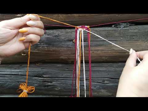 Видео: Плетеный ремень