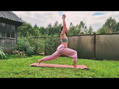 Видео: Йога для начинающих на всё тело.