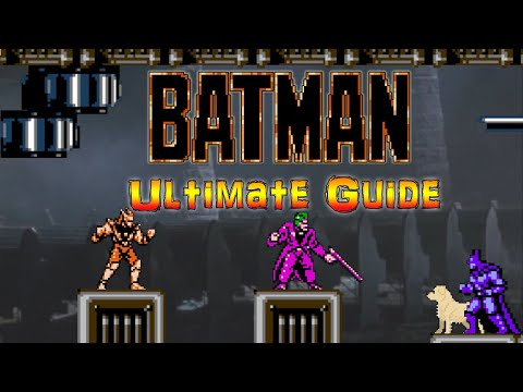 Видео: #Batman #NES #BatmanNES Batman: The Video Game - NES - Полное руководство (Все уровни - Бессмертный)