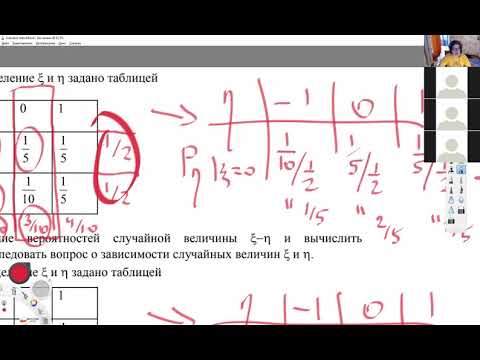 Видео: Теория вероятностей. Условные распределения. Функции регрессии