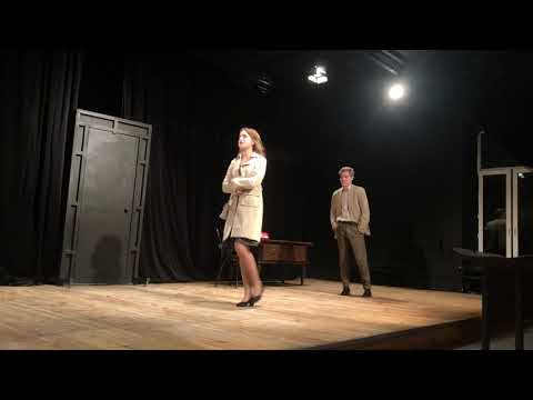 Видео: «Покровские ворота» по Л. Зорину. Самостоятельный отрывок (Семён Козлов, Мария Капустина, Денис Шац)