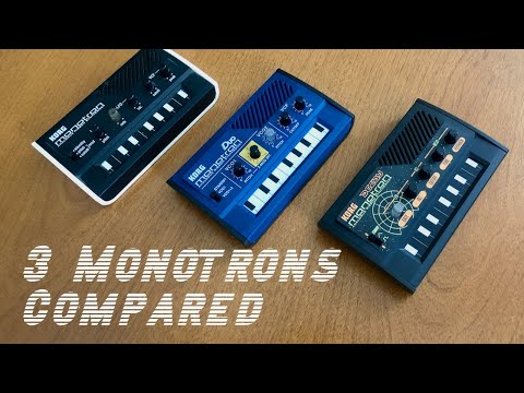 Видео: Сравнение всех трёх Monotron: Original vs Duo vs Delay