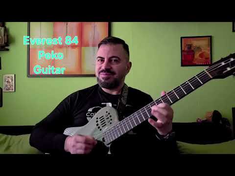 Видео: Everest 84 кючек Пеко китара Peko guitar