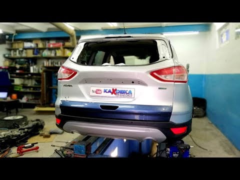 Видео: Ford Escape.  Вытяжка лонжерона , кузова.  Наборка.