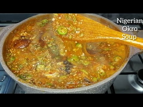 Видео: Как приготовить суп окро | Нигерийский суп окро, быстрый и вкусный рецепт