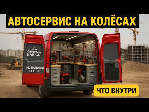Видео: Автосервис на колёсах | Что внутри?