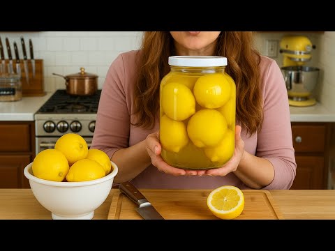 Видео: Вот как я храню лимоны целый год, не боясь, что они испортятся | Советы Энни