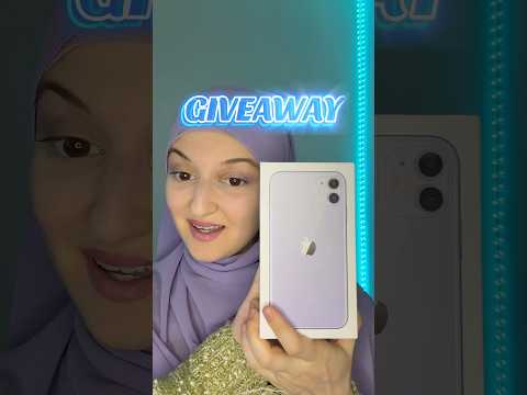 Видео: GIVEAWAY на IPhone 11 💜📱 #giveaway