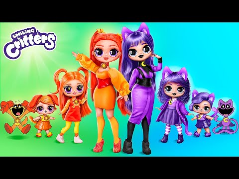 Видео: Кетнеп і Догдей дорослішають разом! 30 ідей щодо ляльок Поппі Плейтайм