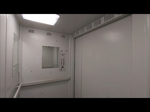 Видео: Исцарапанный грузопассажирский лифт ЩЛЗ 2007 г.в. Лунная 21 (П-6)