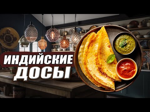 Видео: ДОСЫ | Ажурные индийские блинчики