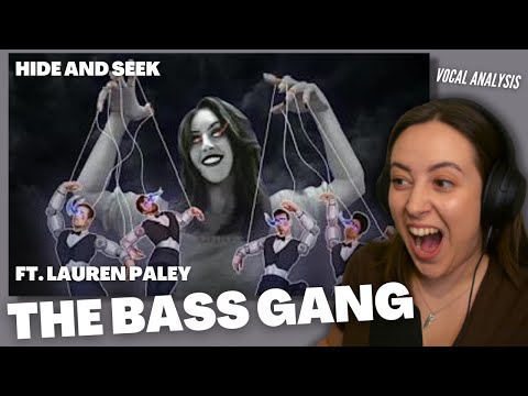 Видео: THE BASS GANG Hide and Seek с Лорен Пейли | Реакция преподавателя вокала (и анализ) | Дженнифер Г...