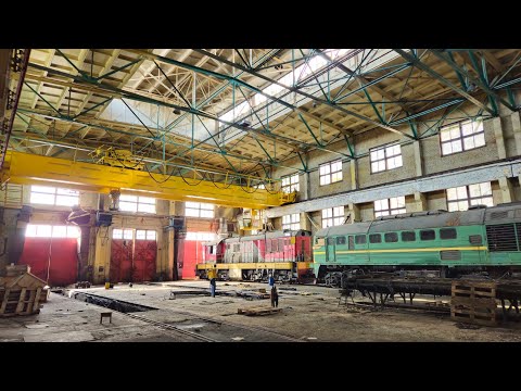 Видео: Заброшенное депо в Москве