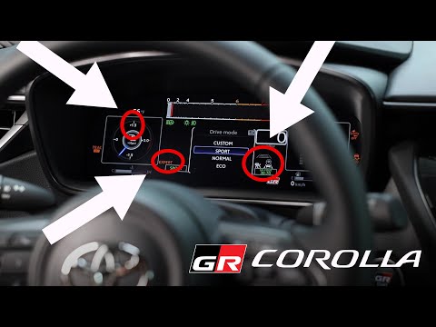 Видео: Скрытое меню кластера | GR Corolla