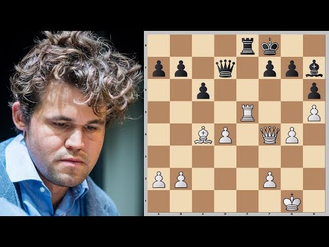 Видео: БЛЕСТЯЩАЯ ТЕХНИКА Магнуса Карлсена! Tata Steel Chess India 2024 | Шахматы