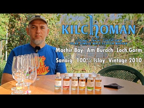 Видео: Виски Килхоман Kilchoman 6шт