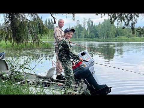 Видео: КАДЖДЫЙ ЗАБРОС ПОКЛЁВКА И КАК НАМ ПОВЕЗЛО С РЫБАЛКОЙ / ПО ТАЁЖНОЙ РЕКЕ НА ВОДОМЁТЕ