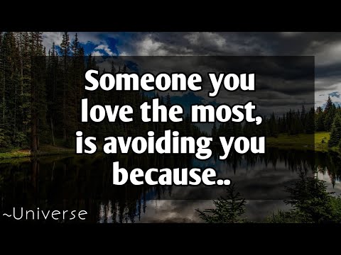 Видео: Тот, кого ты любишь больше всего, избегает тебя, потому что... | Вселенная 😢🦋🌈