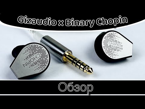 Видео: Обзор гибридных наушников Gizaudio x Binary Chopin - Шопен был не зря потревожен!