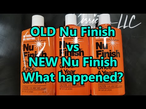Видео: NuFinish — старая и новая бутылочка: изменилась ли формула? Давайте узнаем!