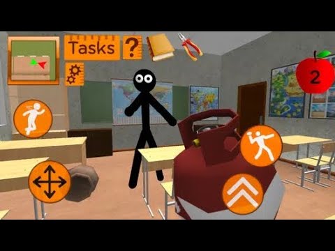 Видео: ИГРАЮ ПРОТИВ СТИКМЕН учитель СОСЕД - Stickman Neighbor. Teacher Escape 