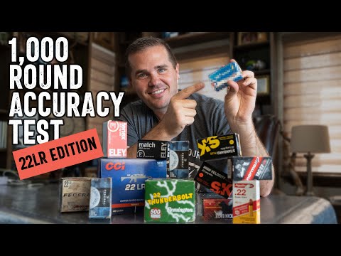 Видео: Окончательный тест точности патронов 22LR