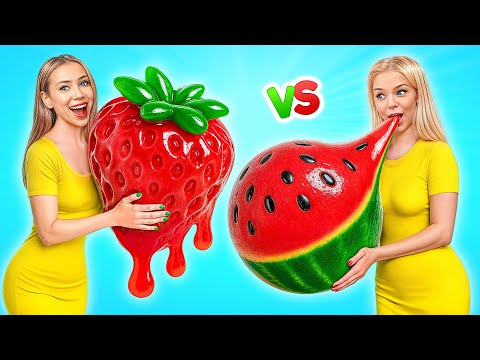 Видео: Большая, Средняя или Маленькая Тарелка Челлендж | Удивительные Кулинарные Лайфхаки от Multi DO