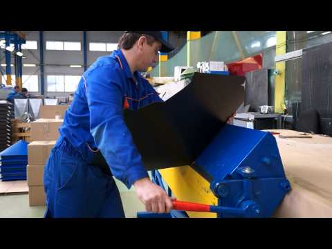 Видео: Производство металлического колпака на трубу