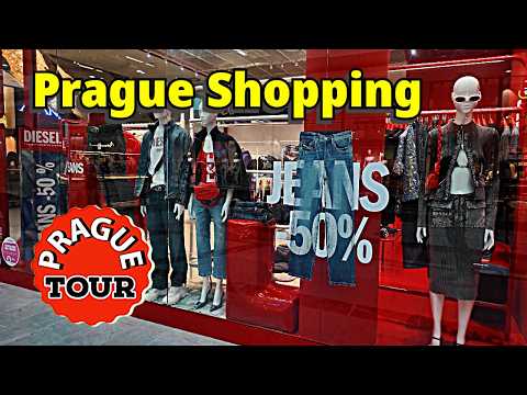 Видео: Торговый центр Прогулка в Праге | Nový Smíchov Anděl | Летняя распродажа 2025